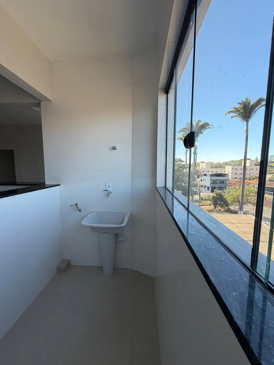 Área de serviço com vista
