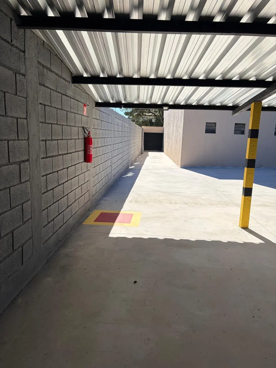 Área de estacionamento